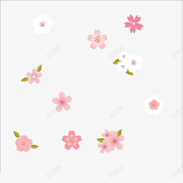 樱花图案png免抠素材_88icon https://88icon.com 樱花 樱花边框 粉色 花瓣 落樱 装饰