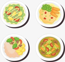 健康食谱健康合理饮食搭配高清图片