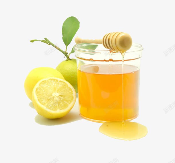 蜂蜜柠檬png免抠素材_88icon https://88icon.com 柠檬 甜食 蜂蜜