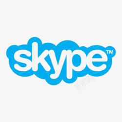 Skype视频电话平板品牌标识图标高清图片