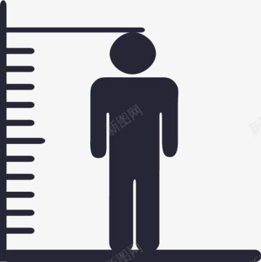 身高体重图标图标