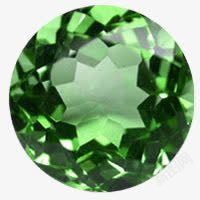 首饰图案大气绿色圆钻石素材