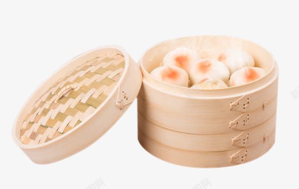 青若竹制蒸笼包子笼屉png免抠素材_88icon https://88icon.com 厨具 厨房大小包子笼屉 多层非不锈钢 家用 蒸架 蒸格 蒸锅 青若竹制蒸笼
