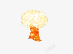 核爆蘑菇云火焰素材
