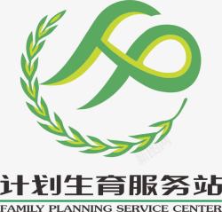 计划生育服务站LOGO图标高清图片