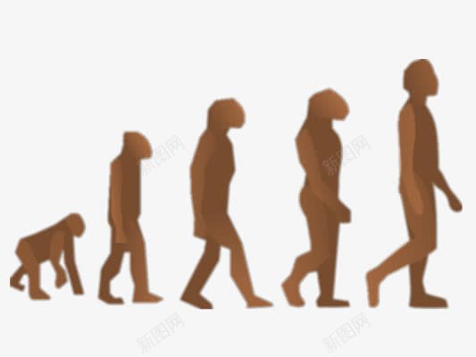 人类进化png免抠素材_88icon https://88icon.com 人类 很久很久以前 时间 进化演变