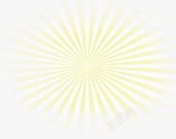 放射性光线摄影夏日黄色放射性光线高清图片