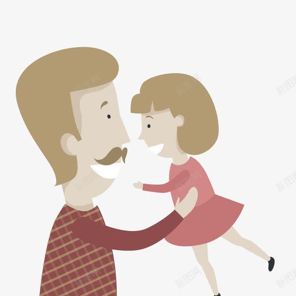 开心父女png免抠素材_88icon https://88icon.com 举起 亲子活动 亲子游戏 卡通亲子旅行一家人 卡通家庭 家庭 扁平 海报 父亲节 父亲节卡通 父亲节快乐 父亲节手绘 父女游戏