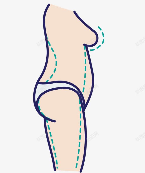 女人侧面腹部线条png免抠素材_88icon https://88icon.com 女人侧面腹部线条 瘦腰美女 美女腹部健身 腹部 腹部美女健身