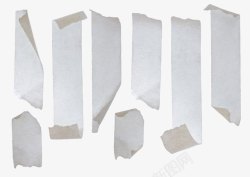 透明胶带纸白色纸胶条高清图片