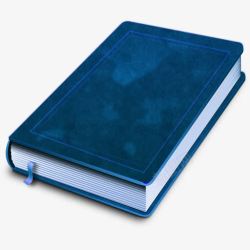 蓝色的本子蓝色笔记本高清图片