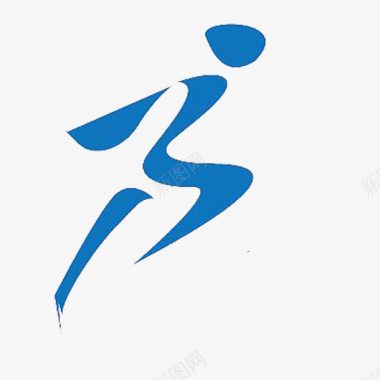 马拉松logo冲刺图标图标