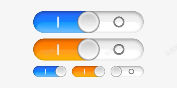 滑动开关按钮UIpng免抠素材_88icon https://88icon.com UI UI设计 手机滑动开关 手机解锁 手机解锁按钮 滑动解锁
