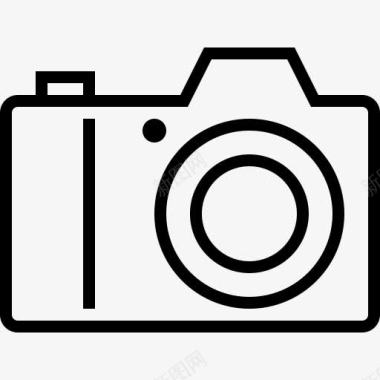 电器相机数码相机数码单反相机回图标图标