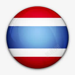 泰国之旅国旗对泰国世界标志图标图标
