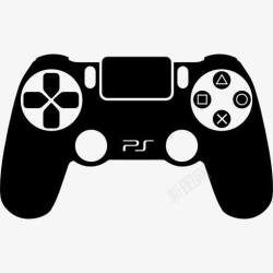 ps4游戏机PS4手柄图标高清图片