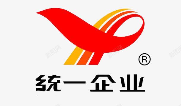 红黄色统一企业logo图标图标