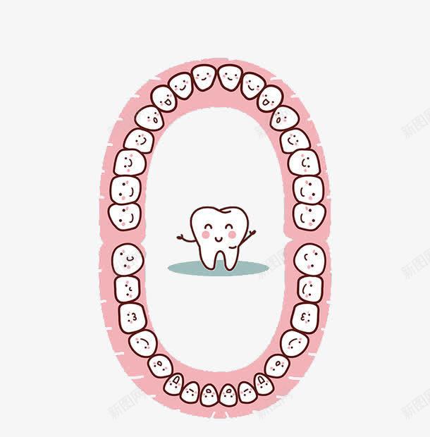 所有牙齿png免抠素材_88icon https://88icon.com 卡通 可爱 张嘴