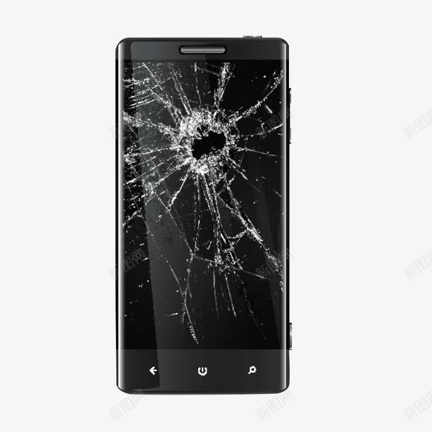 碎屏手机png免抠素材_88icon https://88icon.com 实物 屏幕裂开 手机 手机屏幕展示图 损坏的手机 智能手机 碎屏 裂痕特效 触屏手机