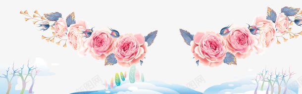 电商淘宝盛大开业轮播图png免抠素材_88icon https://88icon.com PSD banner 店铺 淘宝 电商 盛大开业 花 蓝色背景 轮播图 首页面