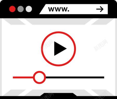 视频APP网页flash播放器图标图标
