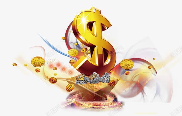 财富城市元素png免抠素材_88icon https://88icon.com 商业街 璀璨 金币 金融