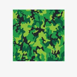 军事迷彩绿色军装素材