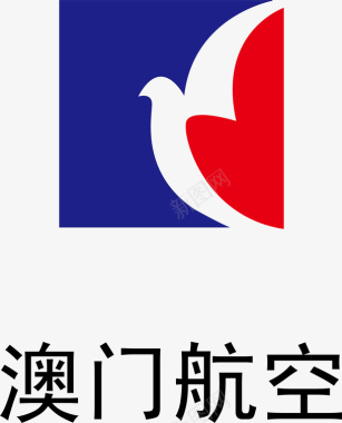 澳门航空logo矢量图图标图标