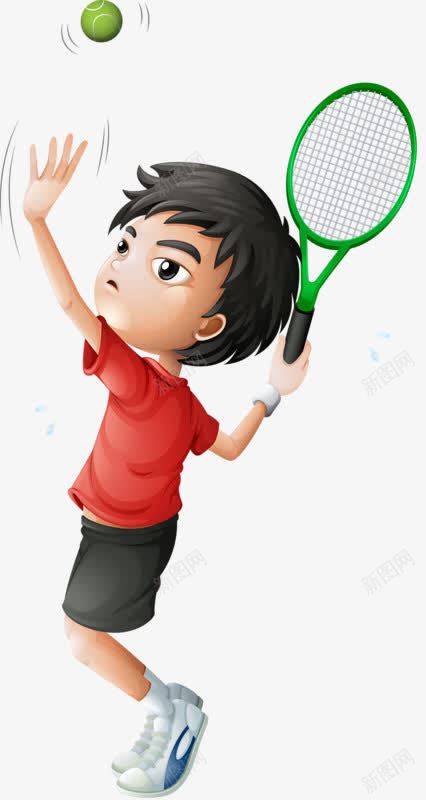 打网球png免抠素材_88icon https://88icon.com 网球 网球拍 运动 锻炼