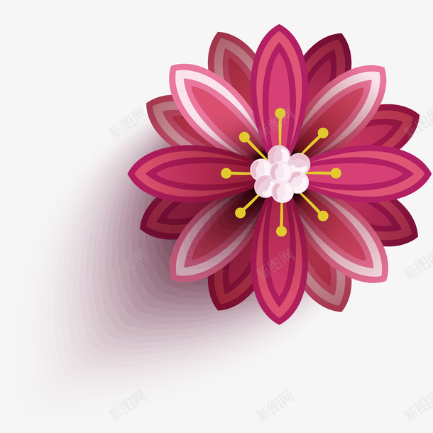 微立体装饰鲜花矢量图ai免抠素材_88icon https://88icon.com 微立体 矢量先换 花卉 装饰图案 鲜花 矢量图