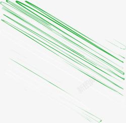 绿色线条斜线纹理元素素材