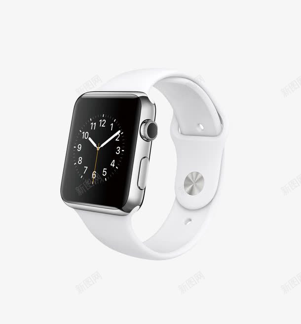 手表png免抠素材_88icon https://88icon.com applewatch 手表 数码产品 白色 苹果手表