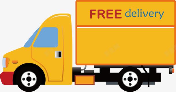 送货车元素png免抠素材_88icon https://88icon.com png 优先发货 元素 卡通 快递 送货车