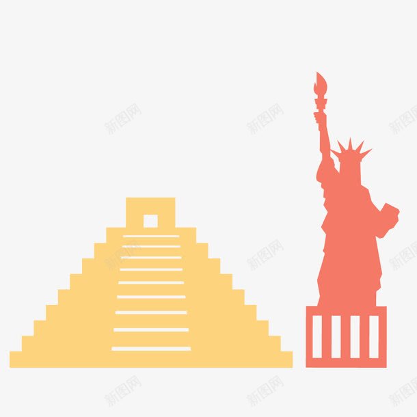 世界各地地标建筑自由女神像png免抠素材_88icon https://88icon.com AI格式 不规则图形 世界各地 世界各地地标建筑自由女神像矢量元素免费下载 免抠图 剪影 卡通 地标建筑 旅游 简约 自由女神像 设计