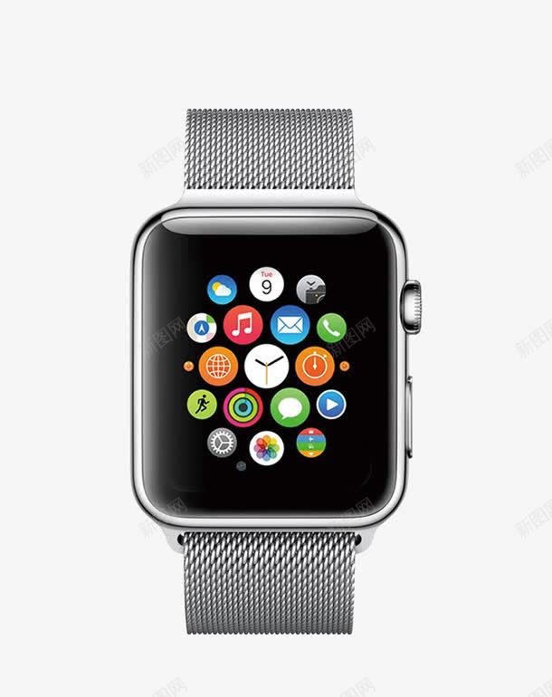 Apple铝金属表壳applewatchpng免抠素材_88icon https://88icon.com iWatch 产品实物 智能 正品 苹果WATCH 苹果手表 运动表带