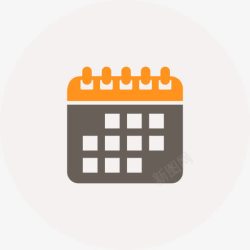 规划师约会日历日期月规划师提醒时间表图标高清图片
