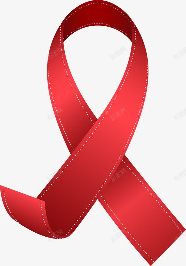 可爱世界艾滋病日红丝带png免抠素材_88icon https://88icon.com 世界艾滋病日 健康 可爱 疾病 红色 红色带 艾滋病