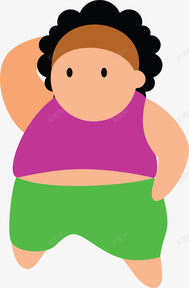 可爱运动减肥胖女孩png免抠素材_88icon https://88icon.com 健康 减肥女生 强身健体 胖女孩 运动健身 运动瘦身 锻炼