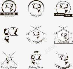 钓鱼俱乐部钓鱼俱乐部logo片图标高清图片