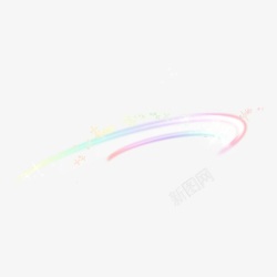 一闪而逝的光束素材