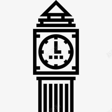 英国大本钟大本钟图标图标