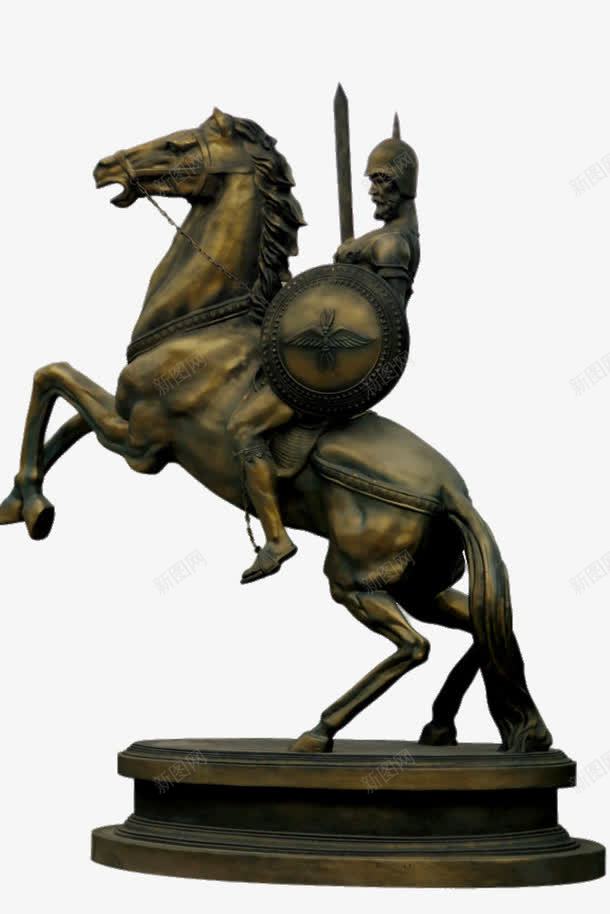 骑马的骑士png免抠素材_88icon https://88icon.com png图片 免费png元素 装饰 装饰素材 铜像 雕像 高清免费png 高清免费png素材