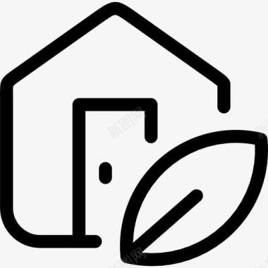 住宅生态住宅图标图标