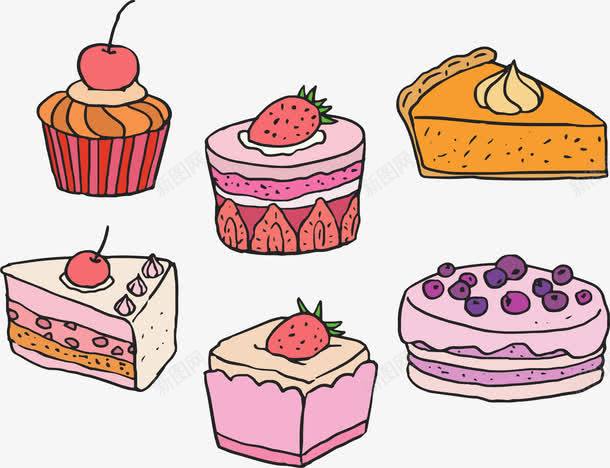 甜品店卡通蛋糕花纹png免抠素材_88icon https://88icon.com 卡通蛋糕 矢量png 蛋糕 蛋糕彩蛋 蛋糕花纹