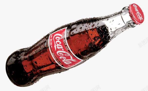 一瓶可乐png免抠素材_88icon https://88icon.com 产品实物 冷饮 可乐 可口可乐 有色饮料 碳酸饮料 红色 饮料