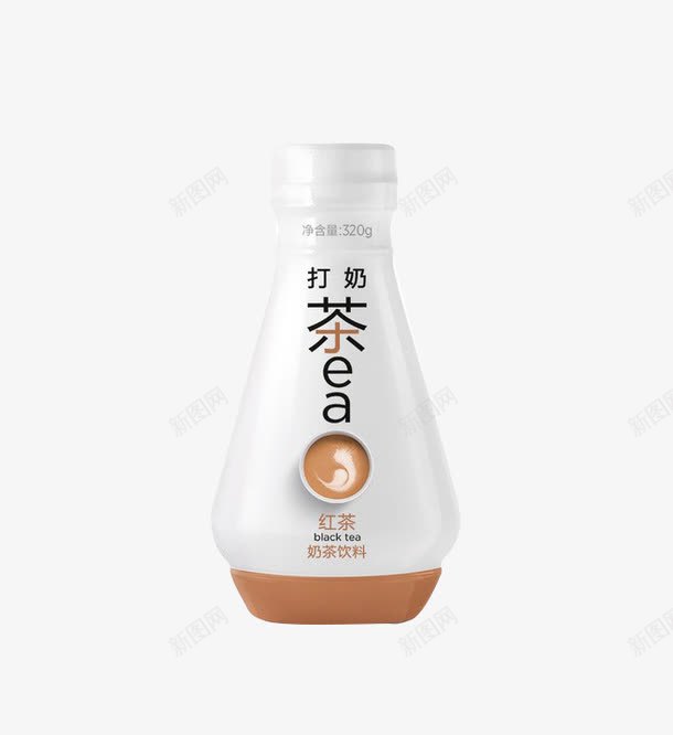 打奶茶饮料png免抠素材_88icon https://88icon.com 产品实物 奶茶 打奶茶 白色瓶装 饮料