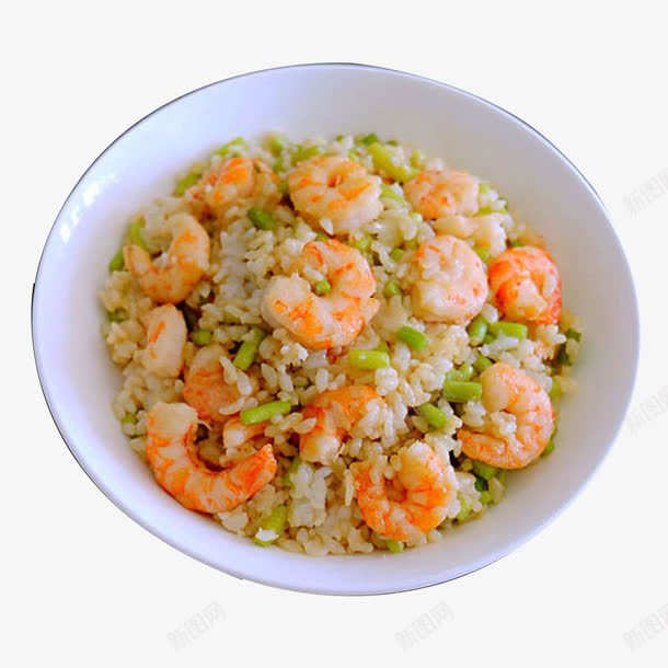 虾仁炒饭png免抠素材_88icon https://88icon.com 产品实物 炒饭 虾仁