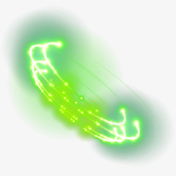 绿色光圈绿色光环装饰图案矢量图高清图片