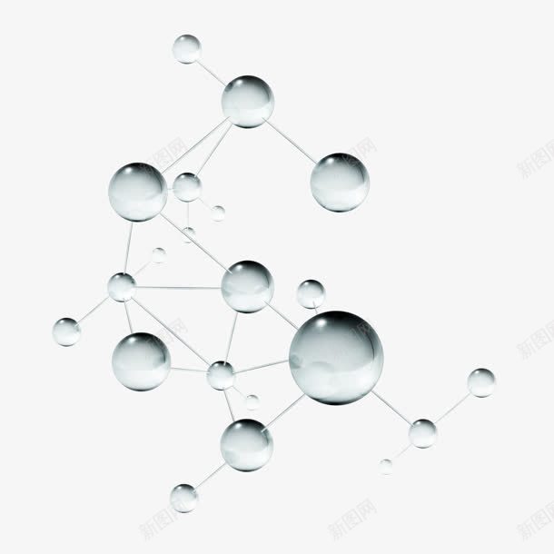 连接起来的水滴水球png免抠素材_88icon https://88icon.com 水球 连接起来的水滴