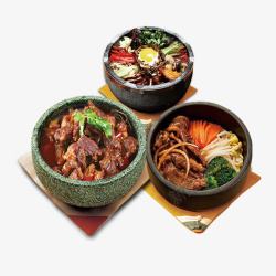 韩食石锅拌饭高清图片